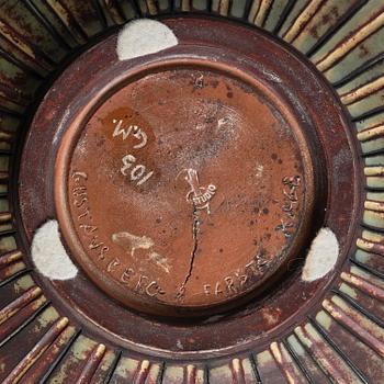 Wilhelm Kåge, a Farsta stoneware bowl, Gustavsberg Studio 1946.