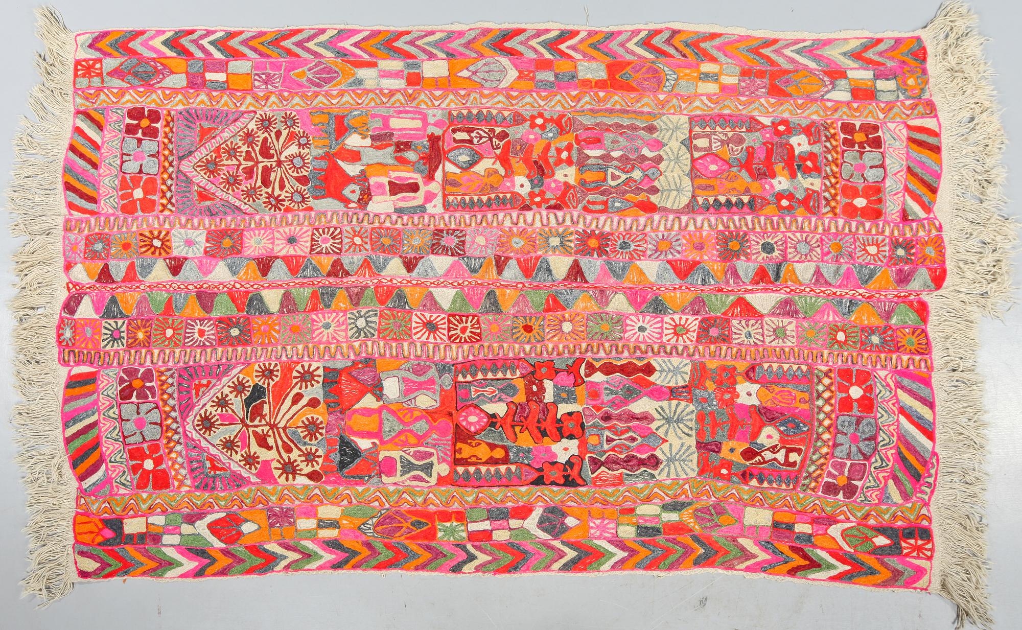 VÄVNAD, 227 x 146 cm, 1900-talets andra hälft.