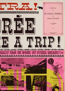 Sture Johannesson, "Andrée will take a trip Underground Lunds Konsthall".