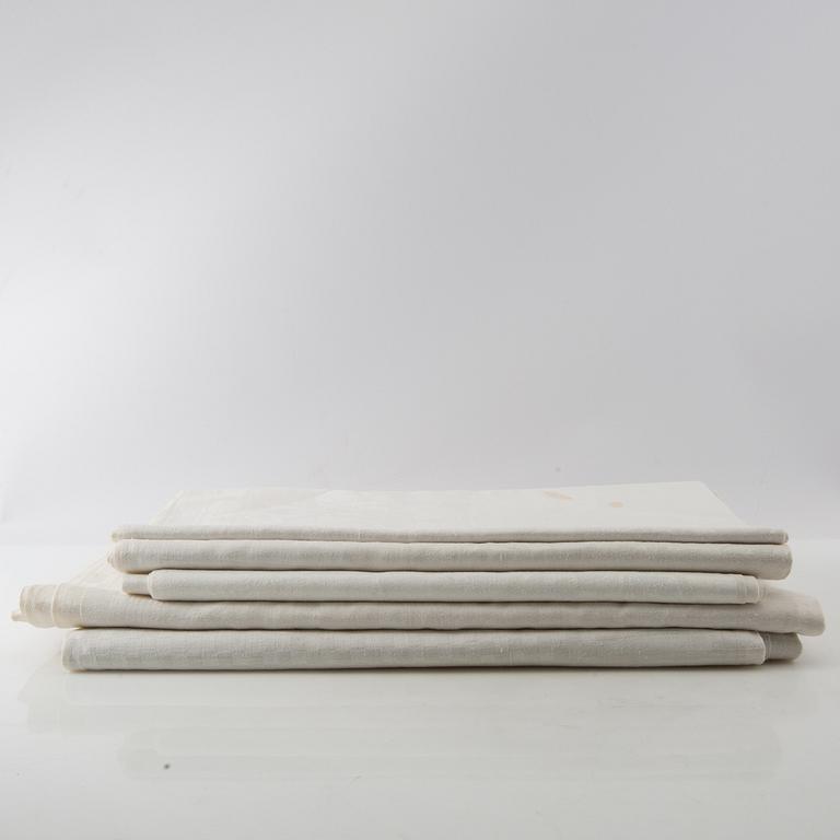 Tablecloths 4 pcs early/mid 20th century damask.