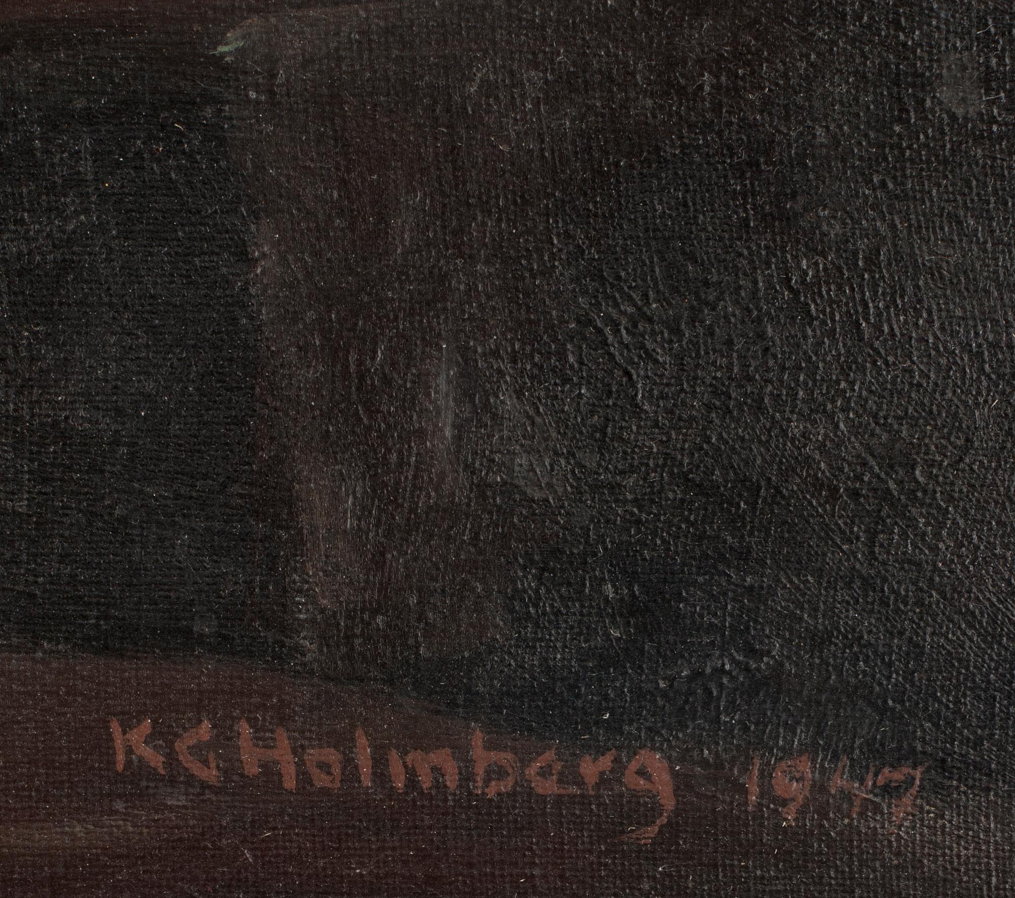 KARL GUSTAV HOLMBERG, olja på duk, sign o dat 1947.