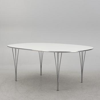 Bruno Mathsson & Piet Hein, a 'Superellipse' dining table, Fritz Hansen, Denmark.
