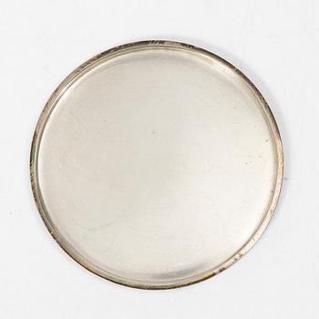Wiwen Nilsson, Coasters, 12 pcs, sterling silver, Anders Nilsson, Lund, 1942–1946.