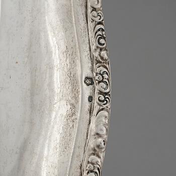 BRICKA, silver, Österrike-Ungern 1872-1922. Vikt ca 579 cm.