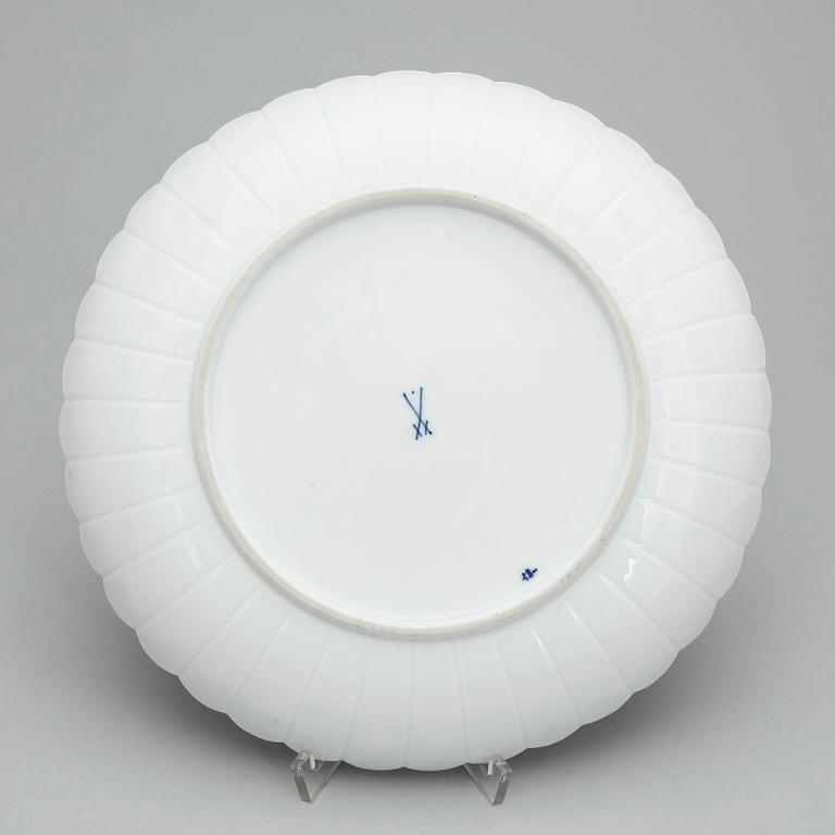 FAT, porslin, 3 delar, Meissen, 1900-tal.