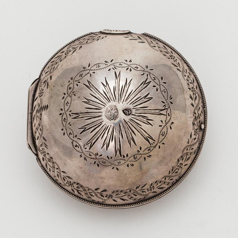 Edward Prior, fickur för den turkiska marknaden, silver,  London 1824.