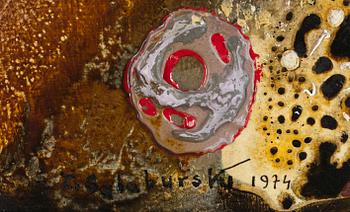 ZDZISLAW SALABURSKI, olja på duk, signerad och daterad -74.