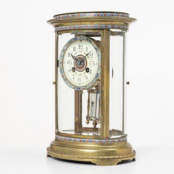 Mantel clock, Samuel Marti et Cie, France, late 19th century.