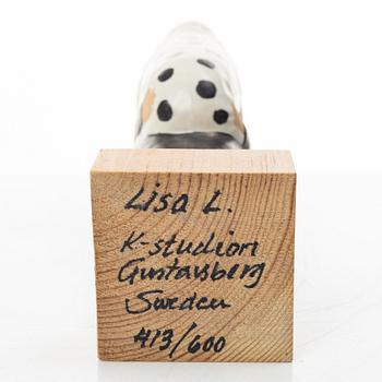 Lisa Larson, a stoneware sculpture, "Friends", K-Studion, Gustavsberg.
