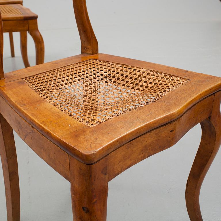 STOLAR, 6 st, nyrokoko, 1800-talets slut.