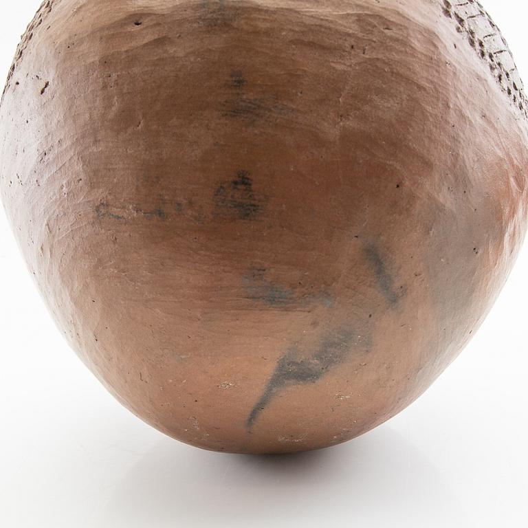 Ölkrukor Ukhamba 3 st Zulu Sydafrika 2000-tal lergods.