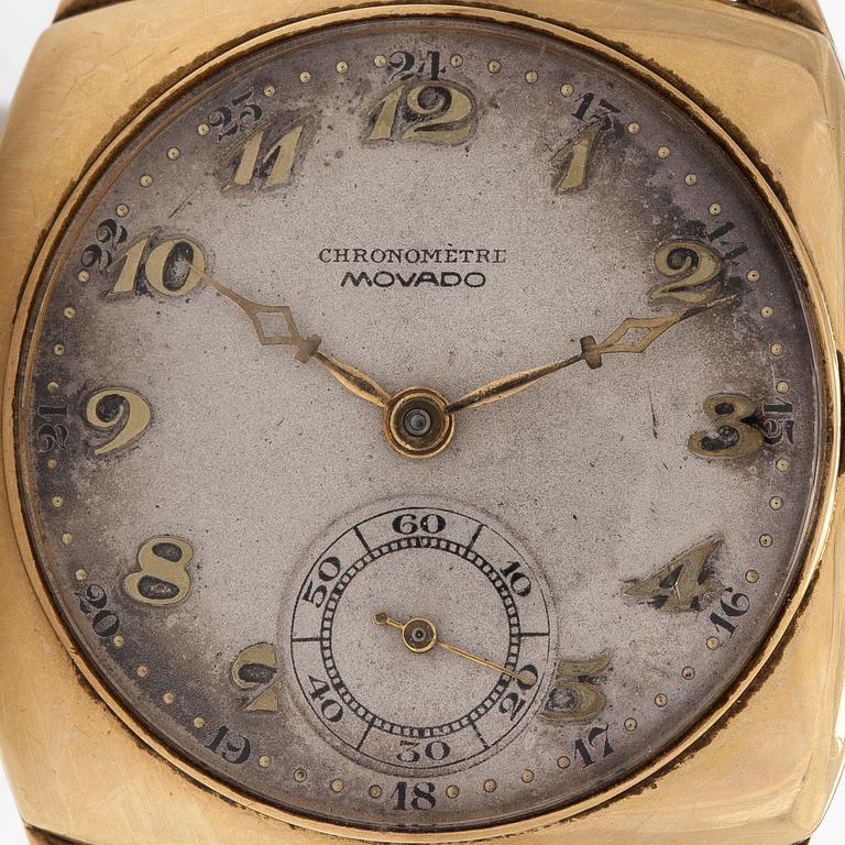 Movado, "Breguet Numerals", wristwatch, 28 x 28 mm.