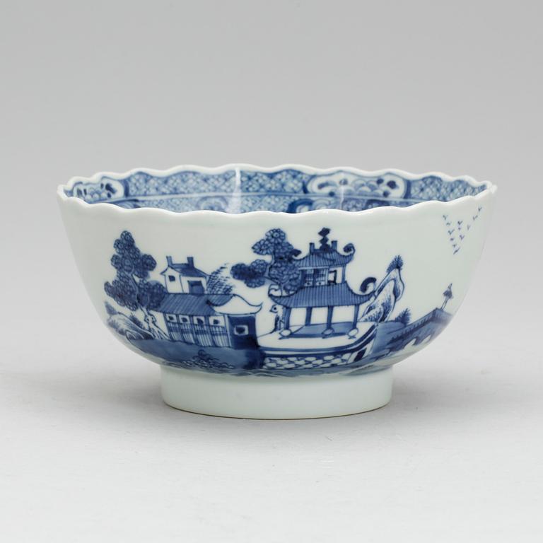 SKÅL, porslin, Qianlong, Kina 1700-tal.