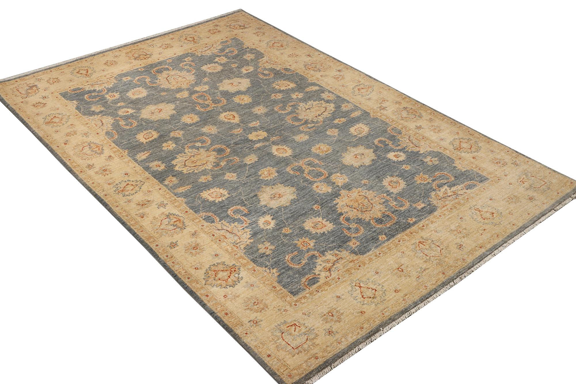 An Ushak rug, c. 242 x 165 cm.