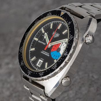 Heuer, Skipper, "Second Execution", "Automatic Autavia Case", kronograf, ca 1978.