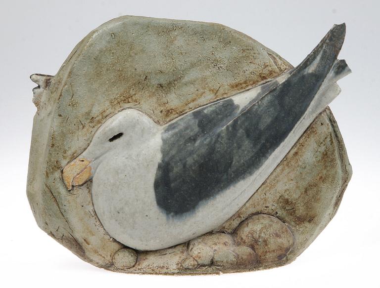 MIKAEL SCHILKIN, skulptur, stengods, sign.