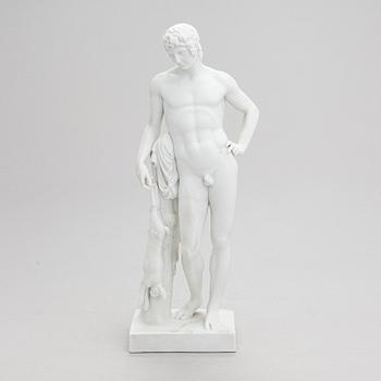 Bertel Thorvaldsen, efter. skulptur, "Adonis", Bing & Gröndahl, Danmark.