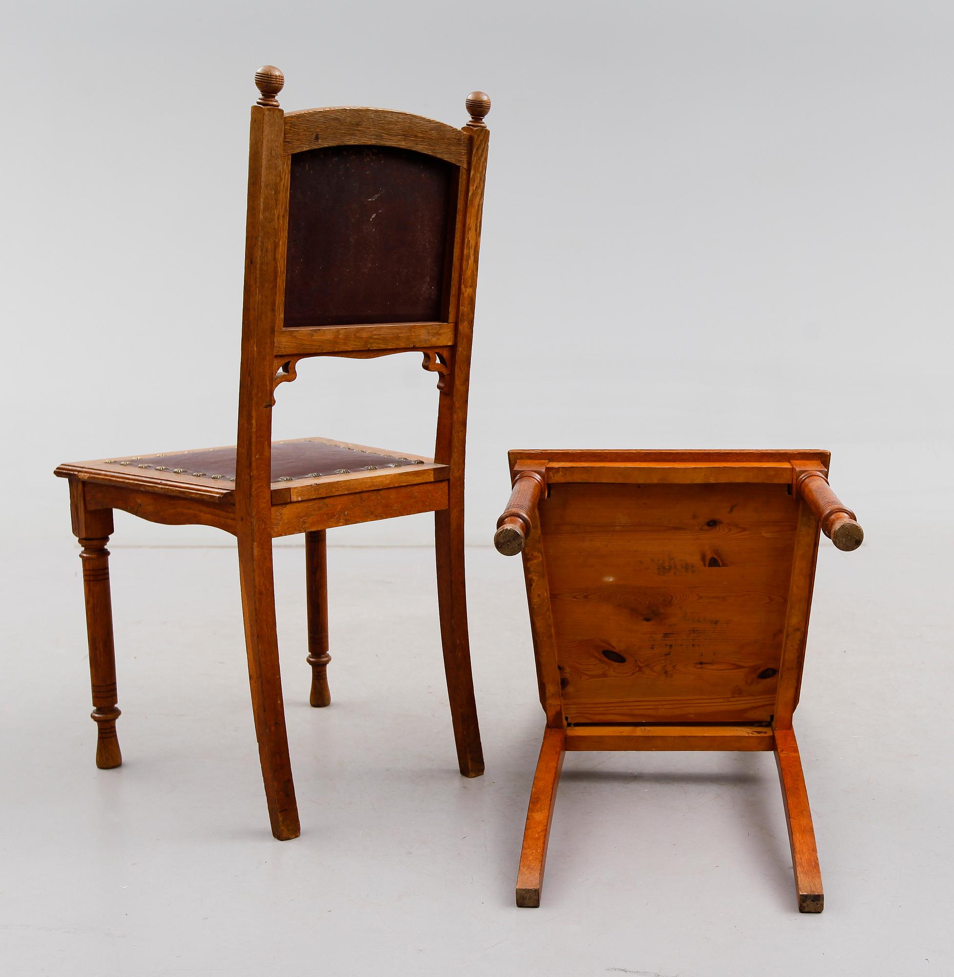 STOLAR, 8 st, 1900-talets början.