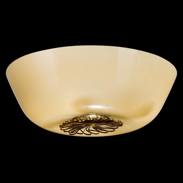 A mid-20th century ceiling lamp manufactured by Taito.