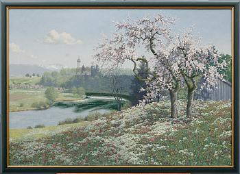 PHILIP GRAF, olja på duk, signerad.