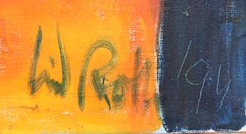 Ingrid Roth, oil on canvas signed.