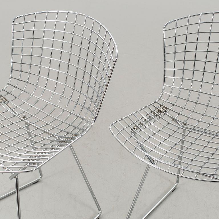 A PAIR OF HARRY BERTOIA "SIDE CHAIR" by Knoll International.