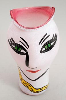 VAS, glas, "Open Minds", Ulrica Hydman-Vallien, Kosta Boda.