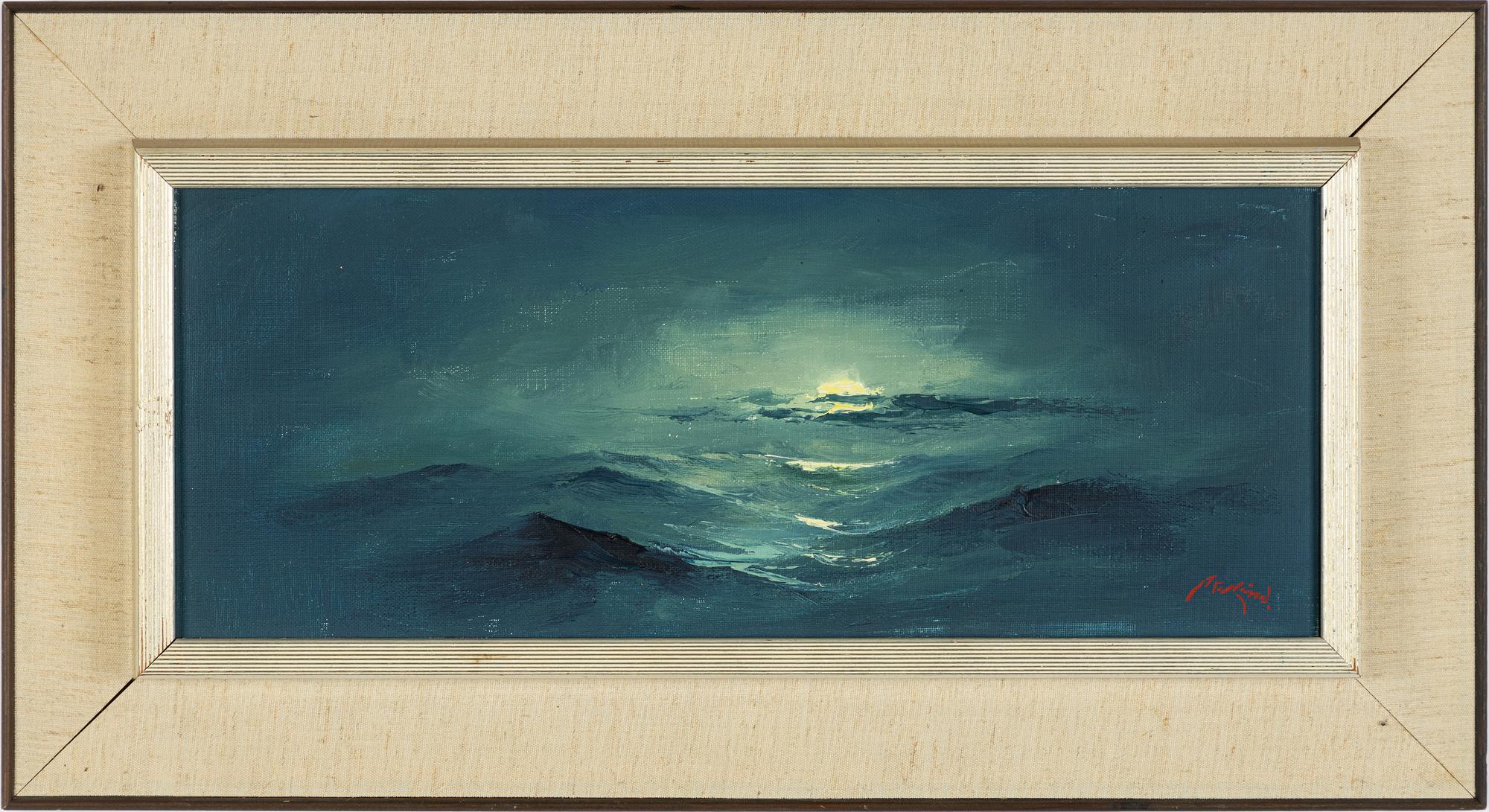 Axel Lind, Moonlit Sea.