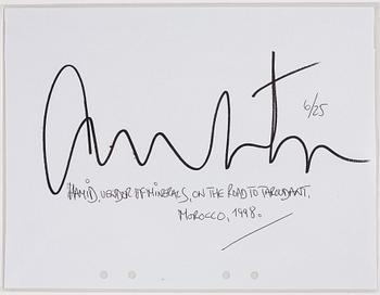 Albert Watson, 'Hamid, Vendor of Minerals, Morocco', 1998.