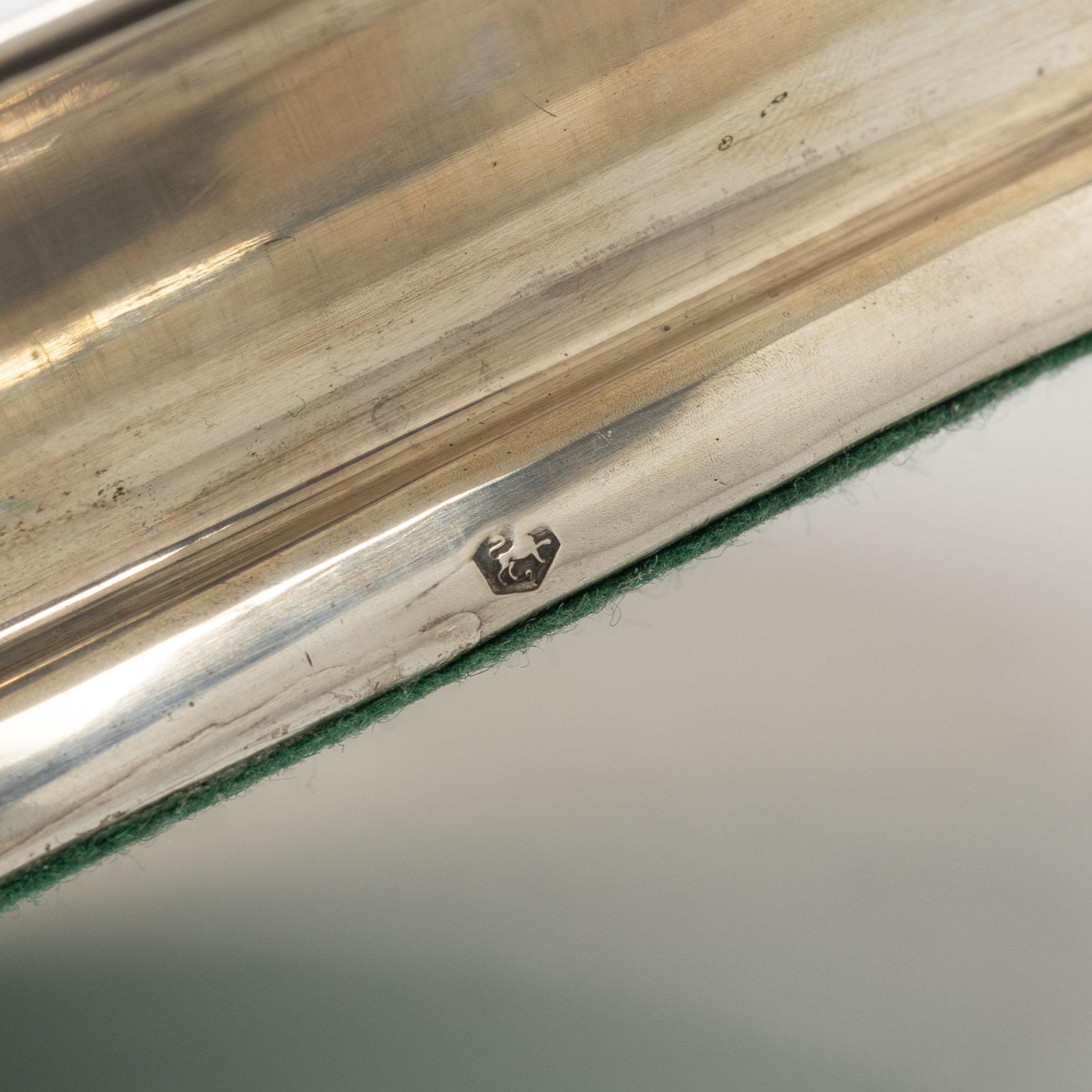 A silver centerpiece, van Kempen, Netherlands 1867.