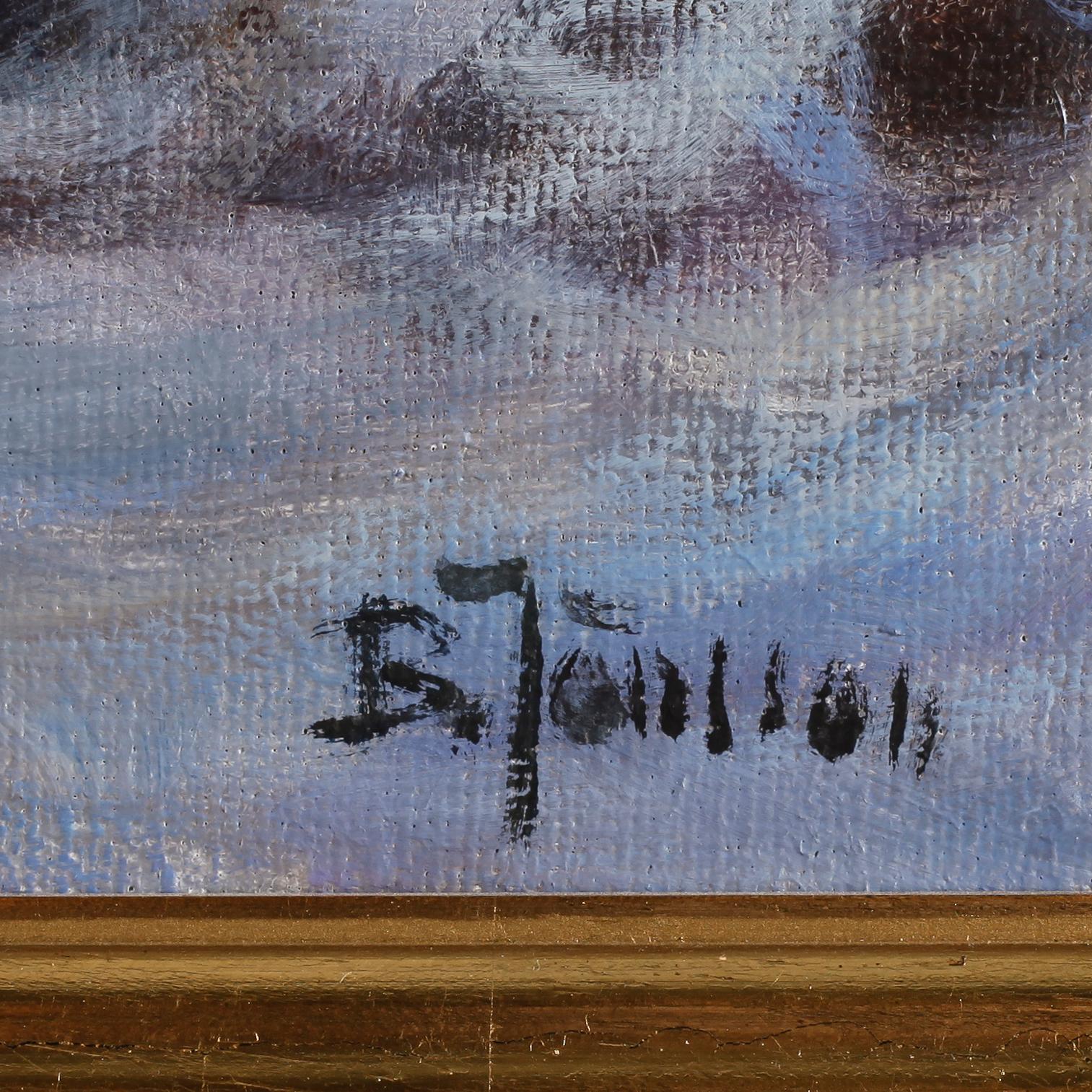 BROR JÖNSSON, olja på duk, signerad.