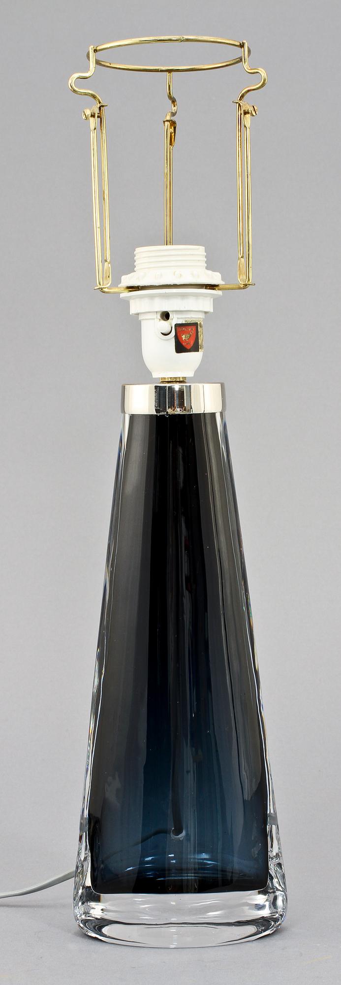 BORDSLAMPA, Carl Fagerlund, Orrefors, 1900-talets andra hälft.