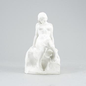 CARL ELDH, efter, skulptur, gips, signerad.