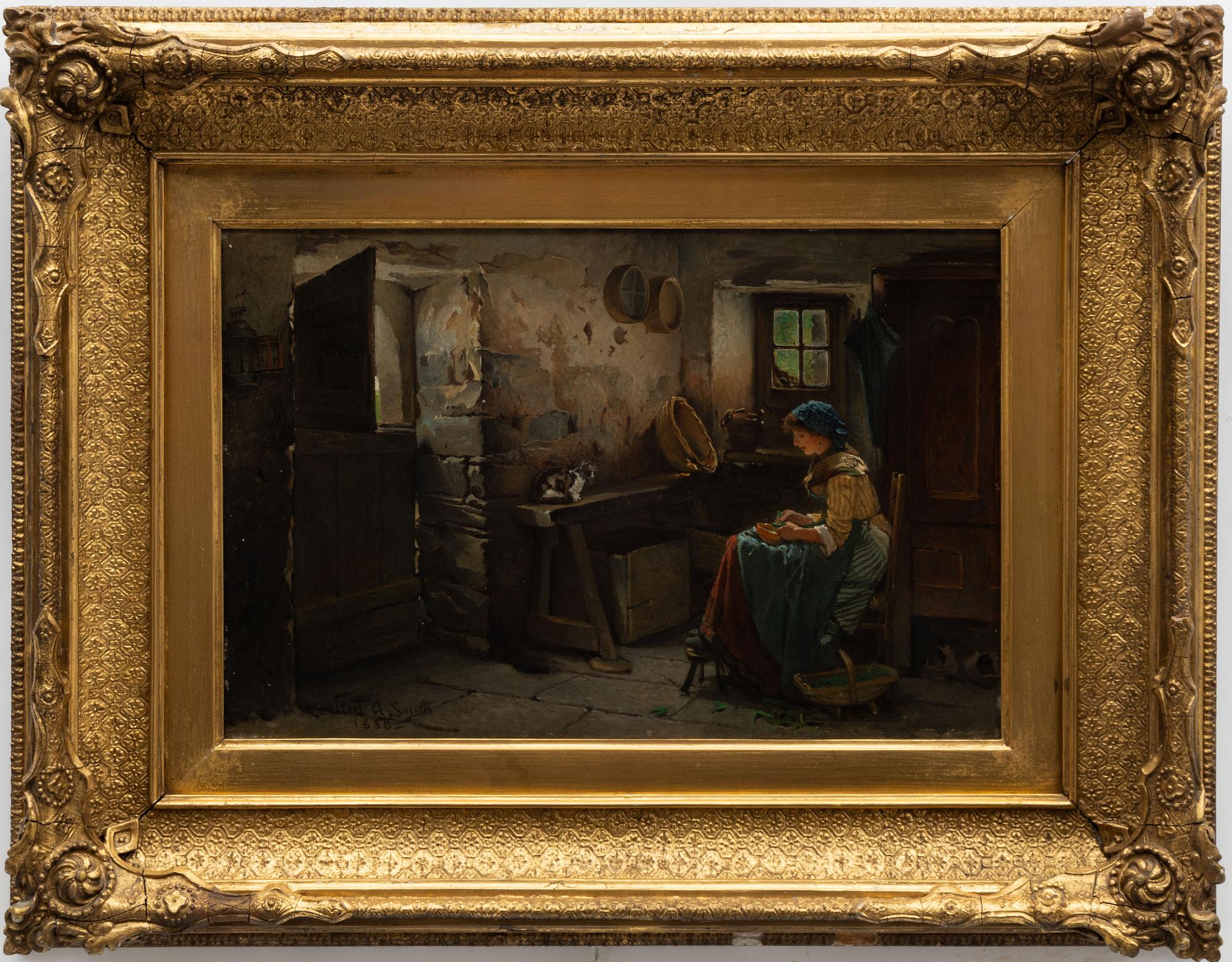 Carlton Alfred Smith, Ärtspritning.