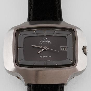 ARMBANDSUR, stål, Omega, "Geneve".