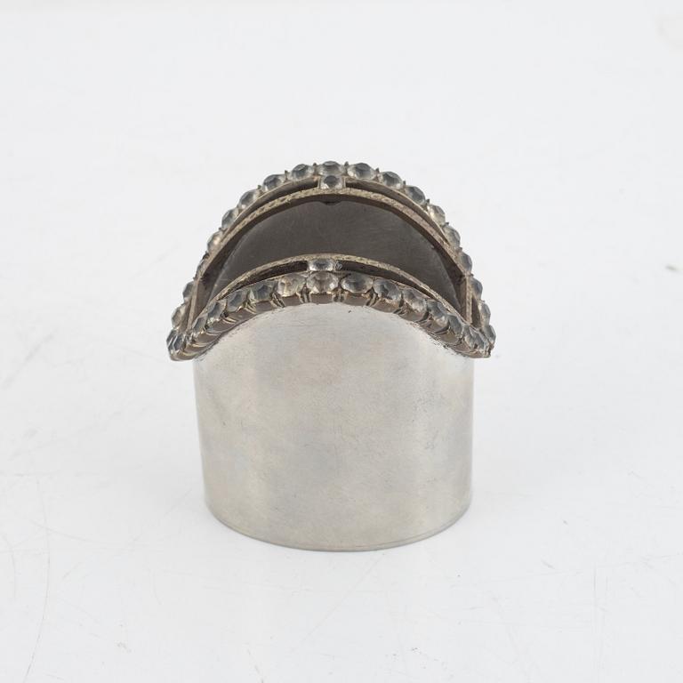 Estrid Ericson, a business card holder, Firma Svenskt Tenn, Stockholm, 1970.