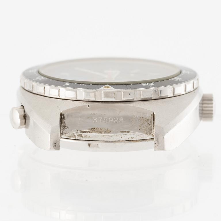 Heuer, Skipper, "Second Execution", "Automatic Autavia Case", chronograph, ca 1978.