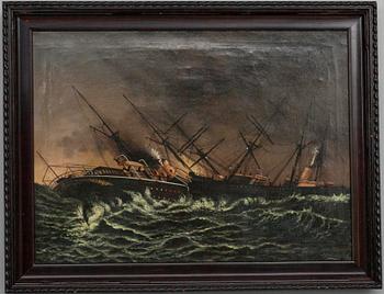 ANNA BOBERG, olja på duk, signerad och daterad 1890.