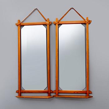 A pair of 1960/70s mirrors.