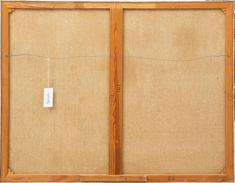 Gerhard Lundberg, olja på duk signerad.