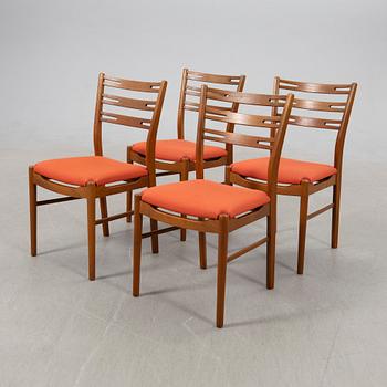 IKEA, chairs, 4 pcs, "Della", 1960s.