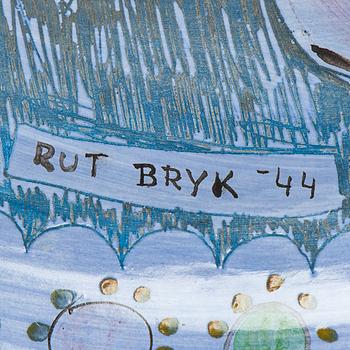 Rut Bryk, dekorationsfat, signerad Rut Bryk -44 Arabia.