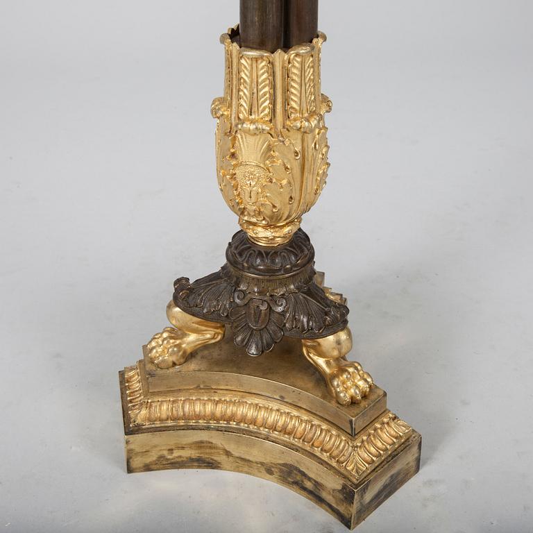 BORDSLAMPA, empire 1800-talets början.