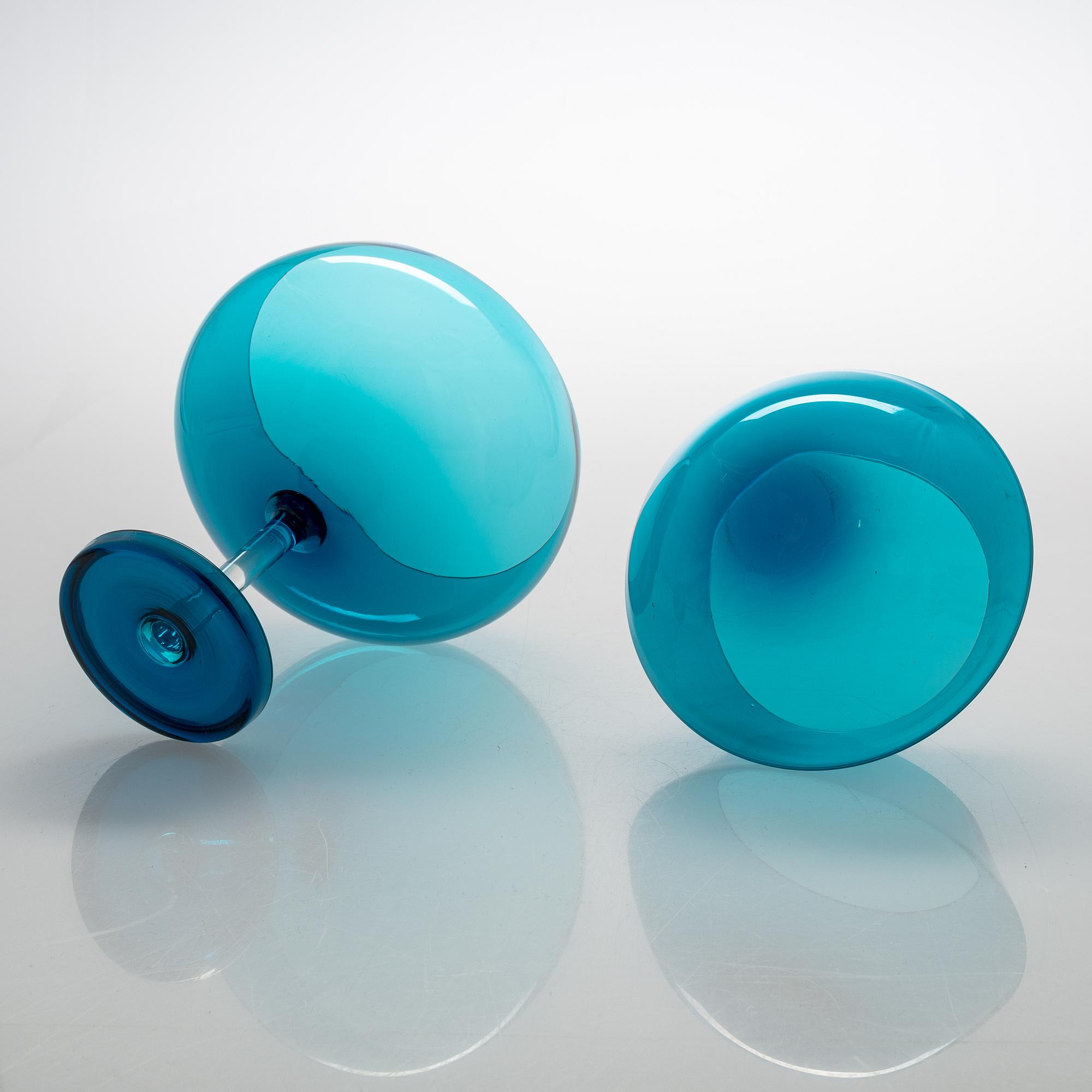 Nanny Still, servisdelar, 24 st, Harlekin, Riihimäen Lasi Oy.