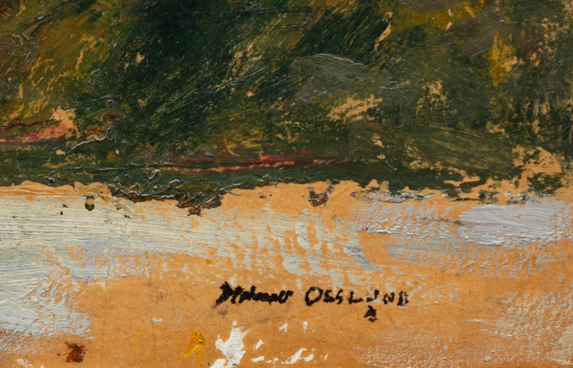 Helmer Osslund, Spring Winter Landscape.