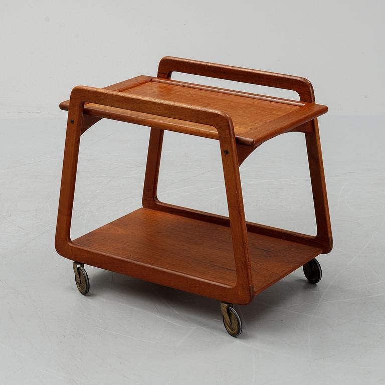 A teak drinks trolley, Sika Möbler, Denmark, 1950's/60's.