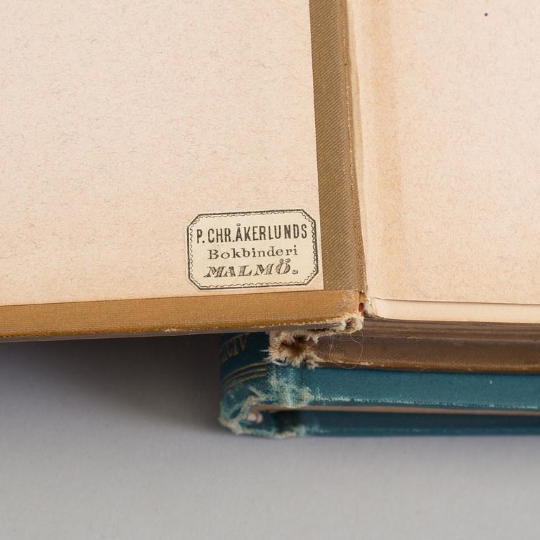 TWO BOOKS by Carl Snoilsky, 1904.