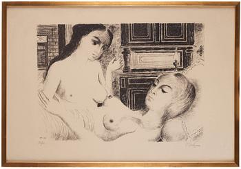 Paul Delvaux, "Sleep".