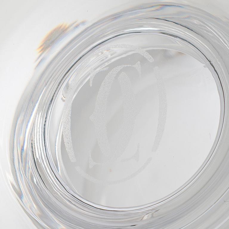 Cartier, A late 20th century wine carafe, France.