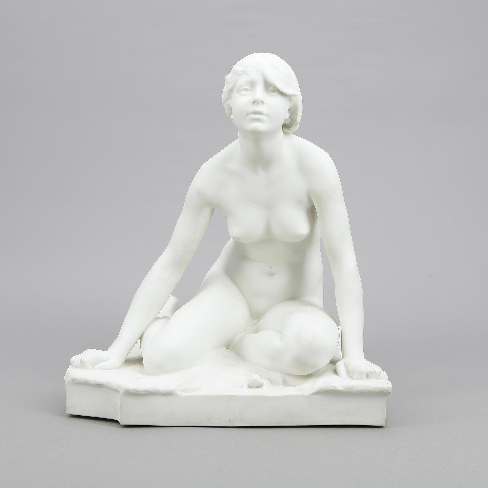 FIGURIN, parian, Per Hasselberg, Gustavsberg.